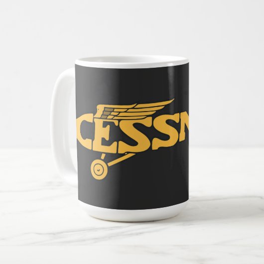 Mug Cessna Vintage (Devant gauche)