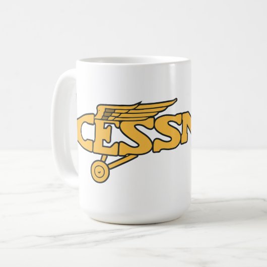 Mug Cessna Vintage (Devant gauche)