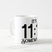 Mug C'est 11:11 Numéro de manifeste de numérologie que (Devant gauche)