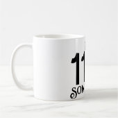 Mug C'est 11:11 Numéro de manifeste de numérologie que (Gauche)