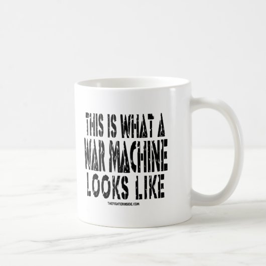 Mug C'est à quelle machine de guerre ressemble (Droite)