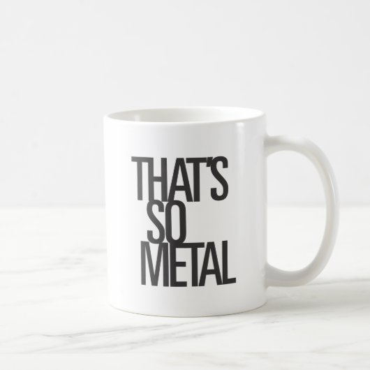 Mug C'est ainsi métal (Droite)