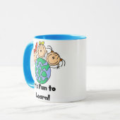 Mug C'est amusant d'apprendre (Devant gauche)