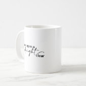 Mug C'Est Arrivé À Minuit Noël Clair (Devant gauche)