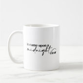 Mug C'Est Arrivé À Minuit Noël Clair (Gauche)