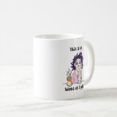 Mug C'Est Aussi Réveillé Que Je L'Obtiens - Femme (Devant droit)