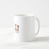 Mug C'est Automne Y'all Bordure Collie Citrouille Chie (Devant droit)