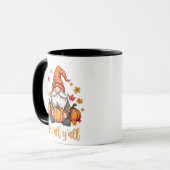 Mug C'est Automne Y'all Gnomes Citrouille Automne Than (Devant gauche)