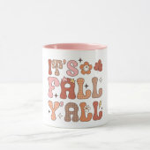 Mug C'est Automne Y'all Summer Vibe Rose Floral Automn (Centre)