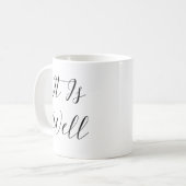 Mug C'Est Bien Avec Mon Âme Black Christian (Devant gauche)