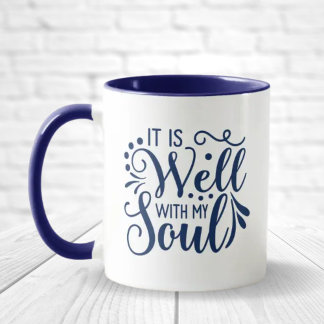 Mug C'est bien avec mon âme inspirationnelle chrétienn