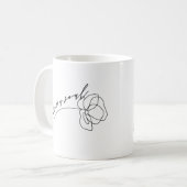 Mug C'est bien avec My Soul Floral (Devant gauche)