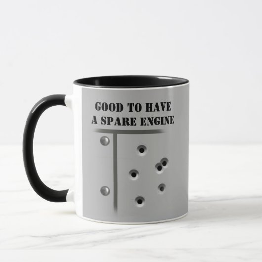 Mug C'est bien d'avoir un moteur de rechange ! (Gauche)