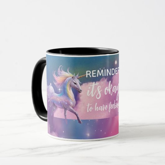 Mug C'est bon d'avoir des sentiments Rainbow Parties s (Devant gauche)