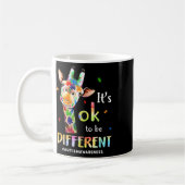 Mug C'Est Bon D'Être Un Puzzle De Giraffe Différent Au (Gauche)