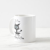 Mug C'est bon Je vais bien Tout va bien Chat drôle (Devant gauche)