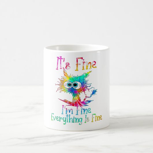 Mug C'est bon Je vais bien Tout va bien Chat Ti (Centre)