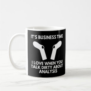 Mug C'est Business Time Chaussks Parler de l'analyse