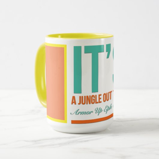 Mug "C'est ça", la boule combo (Devant gauche)