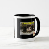 Mug C'est Caturday ? (Devant droit)