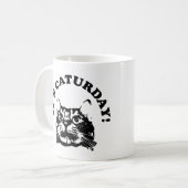 Mug C'est Caturday (Devant gauche)