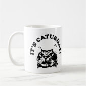 Mug C'est Caturday (Gauche)