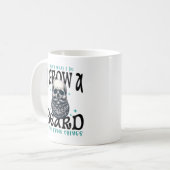 Mug C'est ce que je fais, je cultive une barbe et je c (Devant gauche)