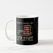 Mug C'est ce que je fais, je répare des trucs et je co (Gauche)