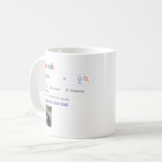 Mug C'est ce que ressemble la MEILLEURE DAD du monde (Devant gauche)