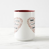 Mug C'est ce qui ressemble la maladie invisible à la (Centre)