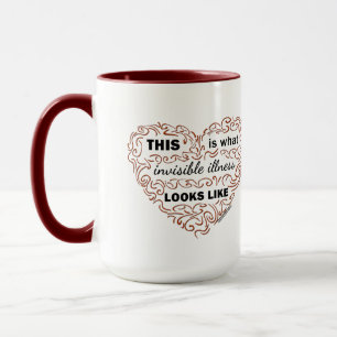 Mug C'est ce qui ressemble la maladie invisible à la