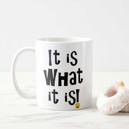 Mug C'est ce qu'il est ! (Avec donut)