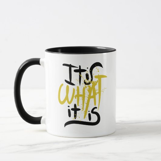 Mug C'est ce qu'il est, un seul endroit (Gauche)