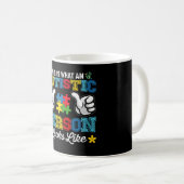 Mug C'Est Ce Qu'Une Personne Autiste Ressemble À Un Au (Devant droit)