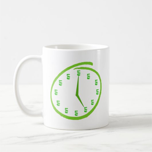Mug C'est cinq heures quelque part (Gauche)