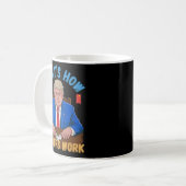 Mug C'est comme ça que fonctionnent les tarifs douanie (Devant gauche)