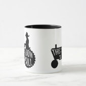 Mug C'est comme ça que je fais rouler le style des agr (Centre)