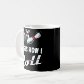 Mug C'Est Comme Ça Que Je Roulais Fun Bowling Team Men (Devant gauche)