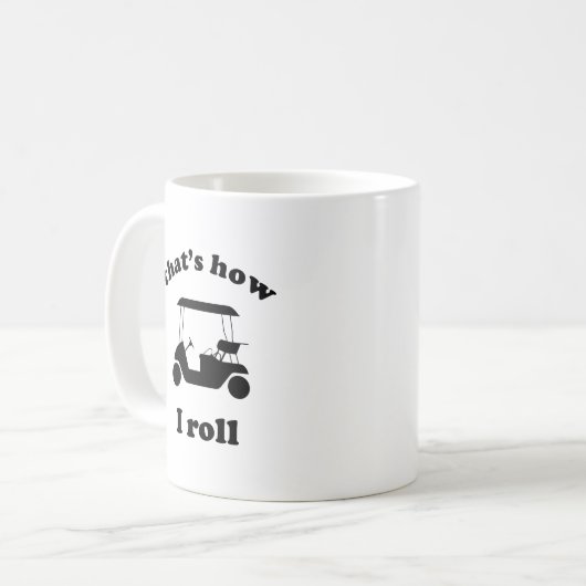 Mug C'est comme ça que je roule (Devant gauche)