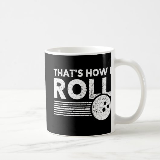 Mug C'est comme ça que je roule Fun Bowling pour homme (Droite)