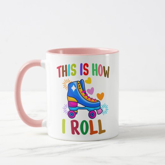 Mug C'est comme ça que je roule - Patin à roulettes    (Gauche)