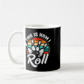 Mug C'est comme ça que je roule Rétro Bowling 60s 70s  (Gauche)