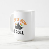 Mug C'Est Comme Ça Que Je Roule - Sushi Drôle (Devant gauche)