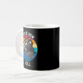 Mug C'Est Comme Ça Que Je Roule Train Funny Locomotive (Devant gauche)