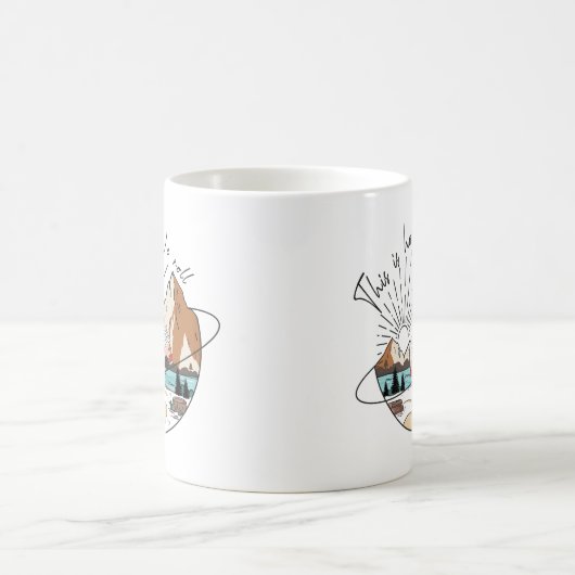 Mug C'Est Comme Ça Que Nous Roulons Le Camping (Centre)
