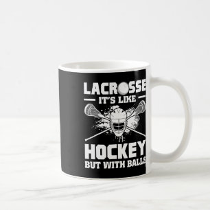 Mug C'est comme du hockey, mais avec un joueur drôle
