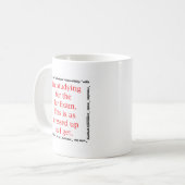 Mug C'est comme habillé… (Devant gauche)