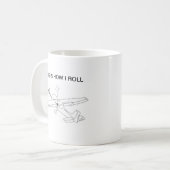 Mug C'est comment je roule Cessna 172 (Devant gauche)