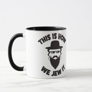 Mug C'est comment nous juif il cadeau drôle juif de