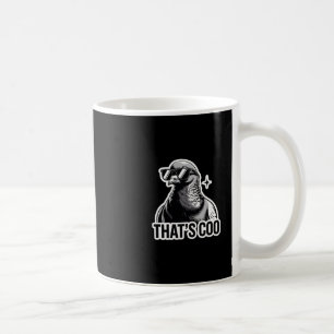Mug C'est Coo - Pigeon Drôle Avec Des Lunettes De Sole
